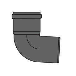 Almeva Καμπύλη 87° PBSB93 DN315