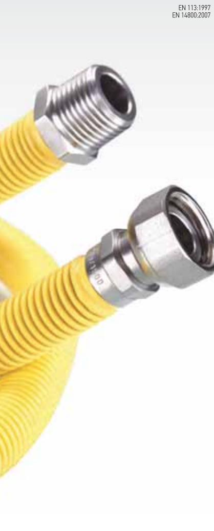 ΕΥΚΑΜΠΤΟΙ ΣΥΝΔΕΣΜΟΙ(ΦΛΕΞΙΜΠΛ) ΣΥΝΔΕΣΗΣ ΣΥΣΚΕΥΩΝ ΑΕΡΙΟΥ ΜΕΤΑΒΛΗΤΟΥ ΜΗΚΟΥΣ 3/4" 1000mm-2000mm