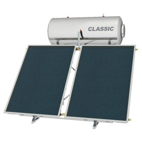 Ηλιακός Θερμοσίφωνας Nobel 200 Lt ΙΙΙ Glass 3.0m² για Ταράτσα