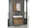 Έπιπλο Μπάνιου Κρεμαστό 65cm σετ με νιπτήρα και καθρέφτη Drop Senso 65 Wood