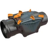 ΒΑΛΒΙΔΑ ΑΝΕΠΙΣΤΡΟΦΗ ΜΕ ΚΛΑΠΕΤΟ Φ100 (1 ΠΙΑΤΟ ΑΝΟΞΕΙΔΩΤΟ)