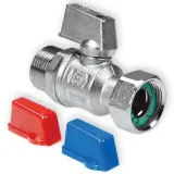 BRASS FORM 142 ΣΦΑΙΡΙΚΗ ΒΑΝΑ ΜΕ ΤΡΕΛΟ ΡΑΚΟΡ ΓΙΑ ΛΕΒΗΤΕΣ ΑΕΡΙΟΥ