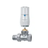 BRASS FORM Set 7517 θερμοστατικού διακόπτη δισωληνίου κυκλώματος 705 ίσιο με smart fοrm 1700 κεφαλή