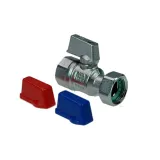 BRASS FORM 133 ΣΦΑΙΡΙΚΗ ΒΑΝΑ ΜΕ ΤΡΕΛΟ ΡΑΚΟΡ ΓΙΑ ΛΕΒΗΤΕΣ ΑΕΡΙΟΥ