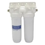 ATLAS FILTRI 314211 Συσκευή Φίλτρου Νερού DP DUO Διπλή λευκή 1/2" MFO SX-BW 10"