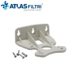 ATLAS FILTRI 319461 Βάση τοίχου μονή για φίλτρο DP λευκή