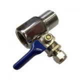 ATLAS FILTRI 329050 Κλέφτης μεταλλικός με βανάκι για φίλτρο νερού