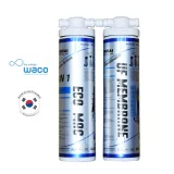 HYUNDAI WACO 480222 HQ9-2UK Φίλτρο Νερού Κάτω Πάγκου Διπλό με Ανταλλακτικά UF PLUS και KDF (Made in Korea)