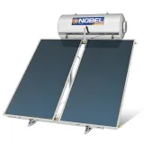 Ηλιακός Θερμοσίφωνας Nobel 200 Lt ΙΙ Inox 3.0m² για Ταράτσα