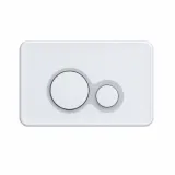 ΠΛΑΚΑ ΧΕΙΡΙΣΜΟΥ ΔΙΠΛΗΣ ΡΟΗΣ ΛΕΥΚΗ OTTO