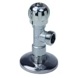 Brass Form 2214 Γωνιακοί Περιστροφικοί Διακόπτες Χρωμέ Smart 1/2 x 1/2