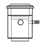 Εξάρτημα με σημεία μέτρησης DN60/100 HLPMSL5