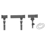 Πακέτο cascade τύπου AXIAL για 2 λέβητες με BV DN200/110 SCMK20 με βαλβίδα αντεπιστροφής DN125