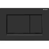 Πλακέτα GEBERIT SIGMA 115.883.16.1 Διπλής Λειτουργίας Μαύρο Ματ