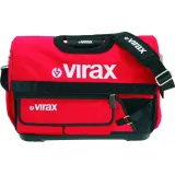 Virax Τσάντα Εργαλείων Ώμου Ανοιχτού Τύπου Κόκκινη Μεσαία