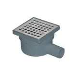 ΣΙΦΩΝΙ ΕΞΩΤΕΡΙΚΟΥ ΧΩΡΟΥ 10*10 Φ32 ΙΝΟΧ ΜΕ ΠΛΑΙΣΙΟ