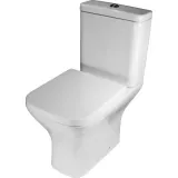 Λεκάνη Gloria Suite Rimless Λεκάνη ΧΠ Με Καζανάκι Και Κάλυμμα Soft Close 77-8594