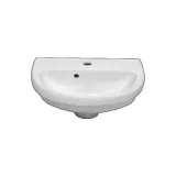 Νιπτήρας Πορσελάνης Creative Επιτοίχιος Κρεμαστός 36x28cm