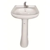 Νιπτήρας με Κολώνα  Μπάνιου Huida Queen 60×49