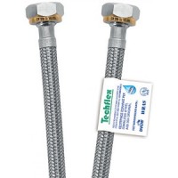 ΣΠΙΡΑΛ ΙΝΟΧ TECHFLEX 45CM Αρσενικο-Θηλυκο 1/2Χ1/2