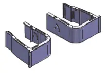 Πόδια στήριξης fan coils Bi2 SL Air Inverter