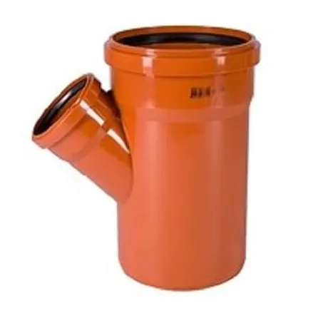 ΤΑΦ PVC ΠΟΡΤΟΚΑΛΙ ΣΥΣΤΟΛΙΚΟ  DN 250/110  45°