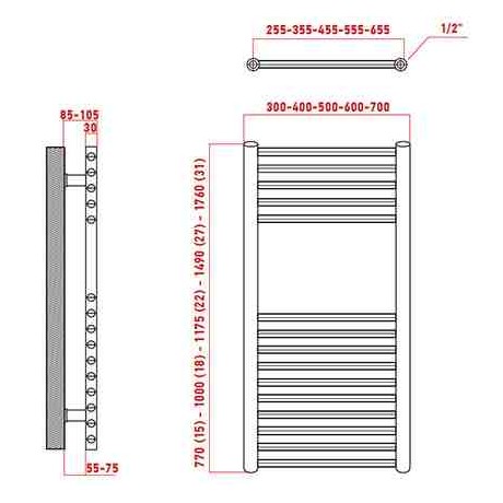 K-ENERGY ΣΩΜΑ ΛΟΥΤΡΟΥ  ARTEMIS Λ 700x1175