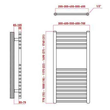 K-ENERGY ΣΩΜΑ ΛΟΥΤΡΟΥ  ARTEMIS Λ 300x1175