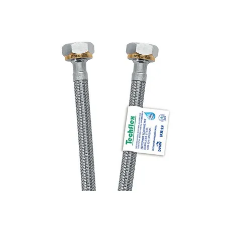 ΣΠΙΡΑΛ ΙΝΟΧ TECHFLEX 45CM Θηλυκο-Θηλυκο   1/2Χ1/2