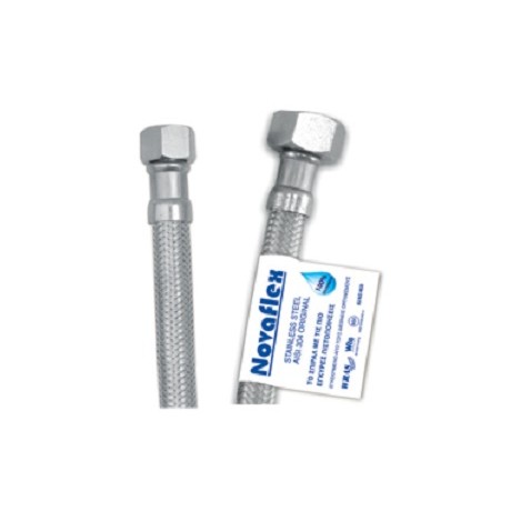 ΣΠΙΡΑΛ INOX NOVAFLEX Θηλυκο-Θηλυκο 50CM 3/8 Χ 3/8